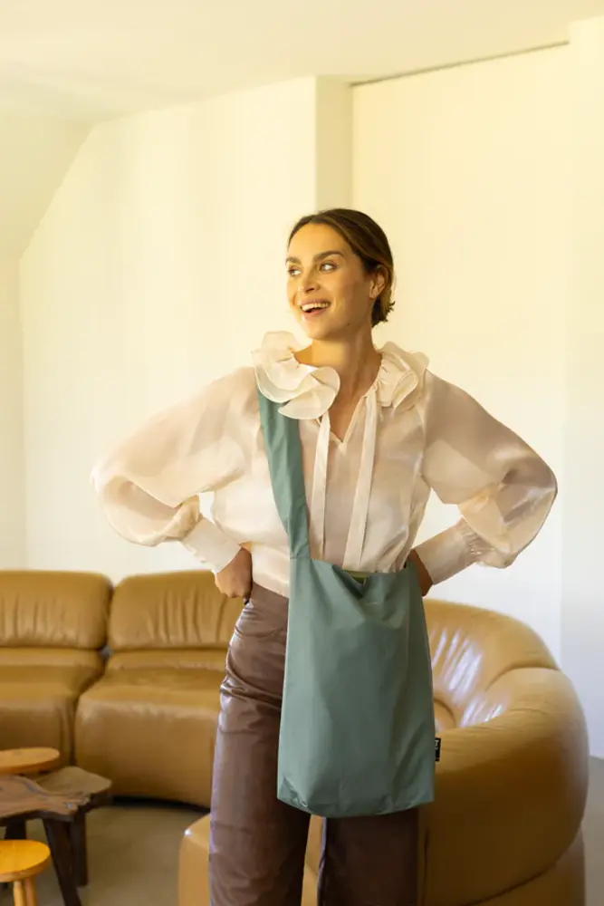 Tinne+Mia Tinne+Mia - feel good bag - chinois green Tinne+Mia Tinne+Mia - feel good bag - chinois green