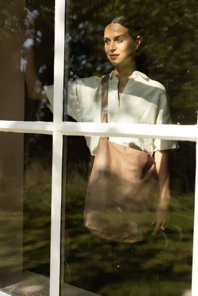 Tinne+Mia Tinne+Mia - feel good bag - beaver fur Tinne+Mia Tinne+Mia - feel good bag - beaver fur