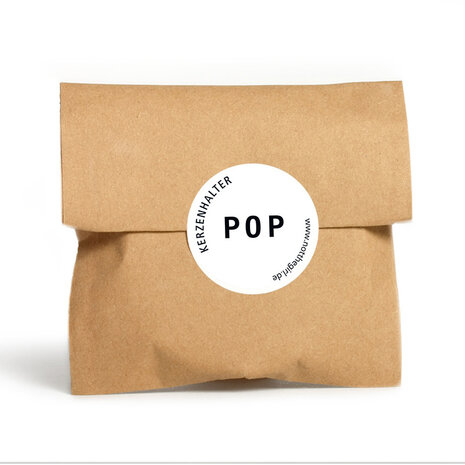 not the girl who misses much Not the girl - kandelaar POP - white not the girl who misses much Not the girl - kandelaar POP - white