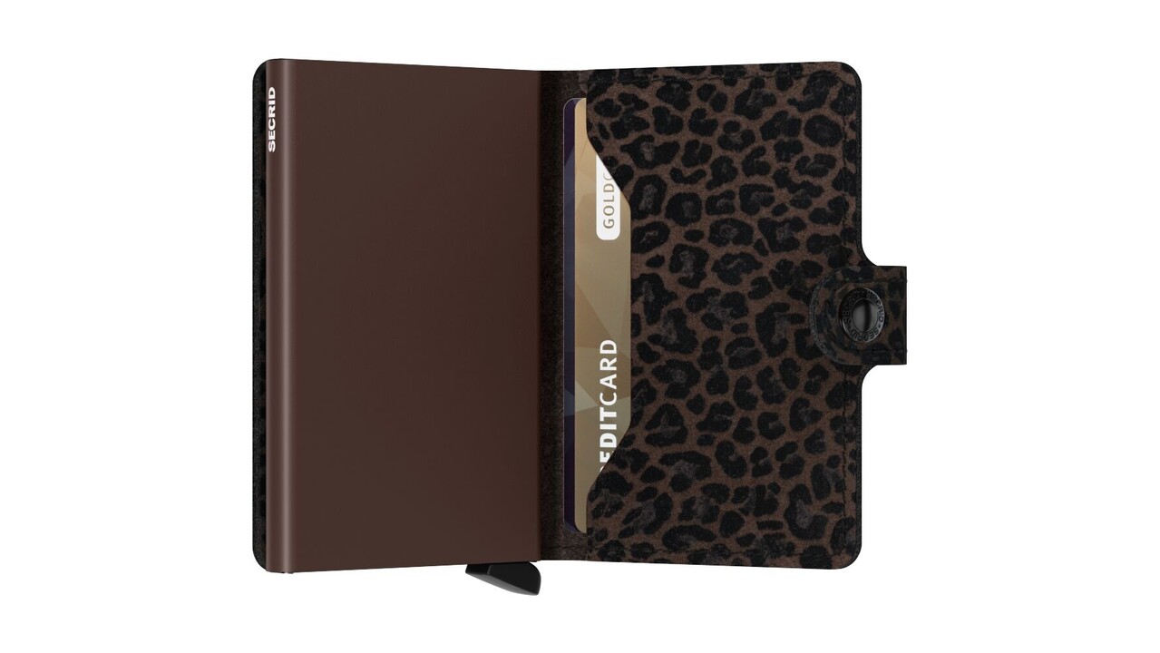 Secrid Secrid - miniwallet leo - brown Secrid Secrid - miniwallet leo - brown