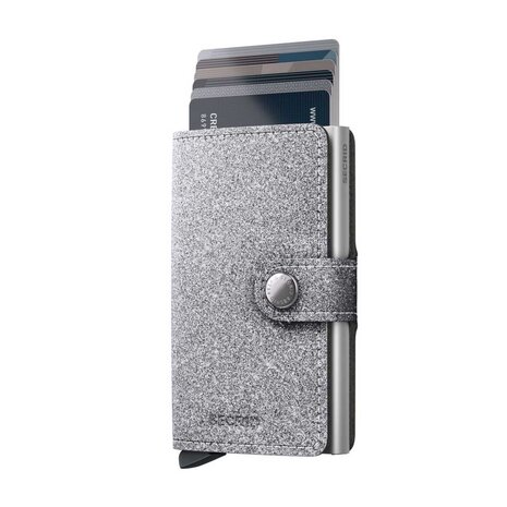 Secrid Secrid - miniwallet glitter - silver Secrid Secrid - miniwallet glitter - silver
