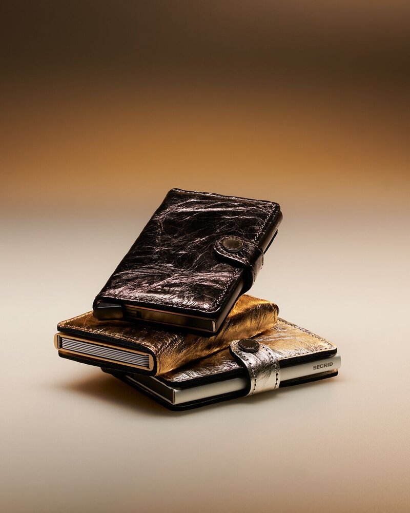Secrid Secrid - miniwallet crunch - gold Secrid Secrid - miniwallet crunch - gold