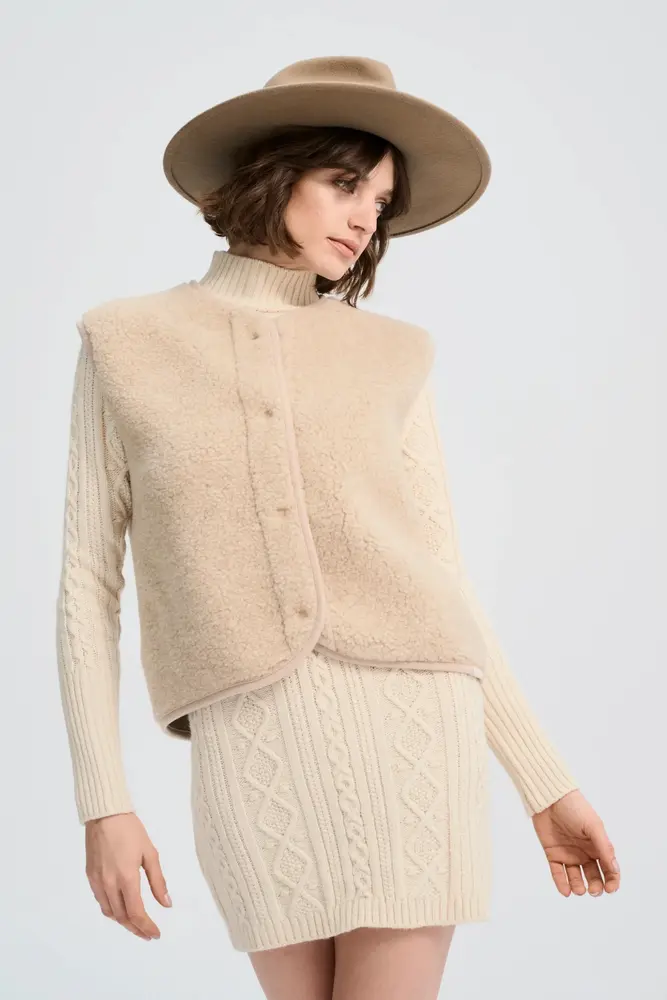 Alwero Alwero - bodywarmer tyb - sand brown