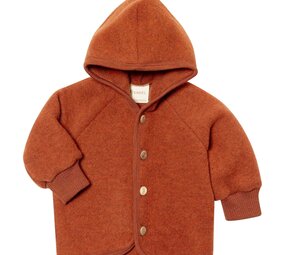 Engel Natur Engel Natur - jasje met capuchon - magma melange