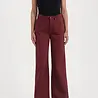 MUD Jeans Mud jeans - sara high loose flow - burgundy MUD Jeans Mud jeans - sara high loose flow - burgundy