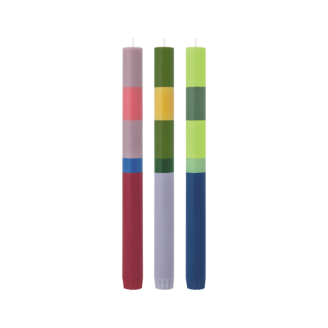 Remember Remember - diner kaarsen - milano (set van 3) Remember Remember - diner kaarsen - milano (set van 3)