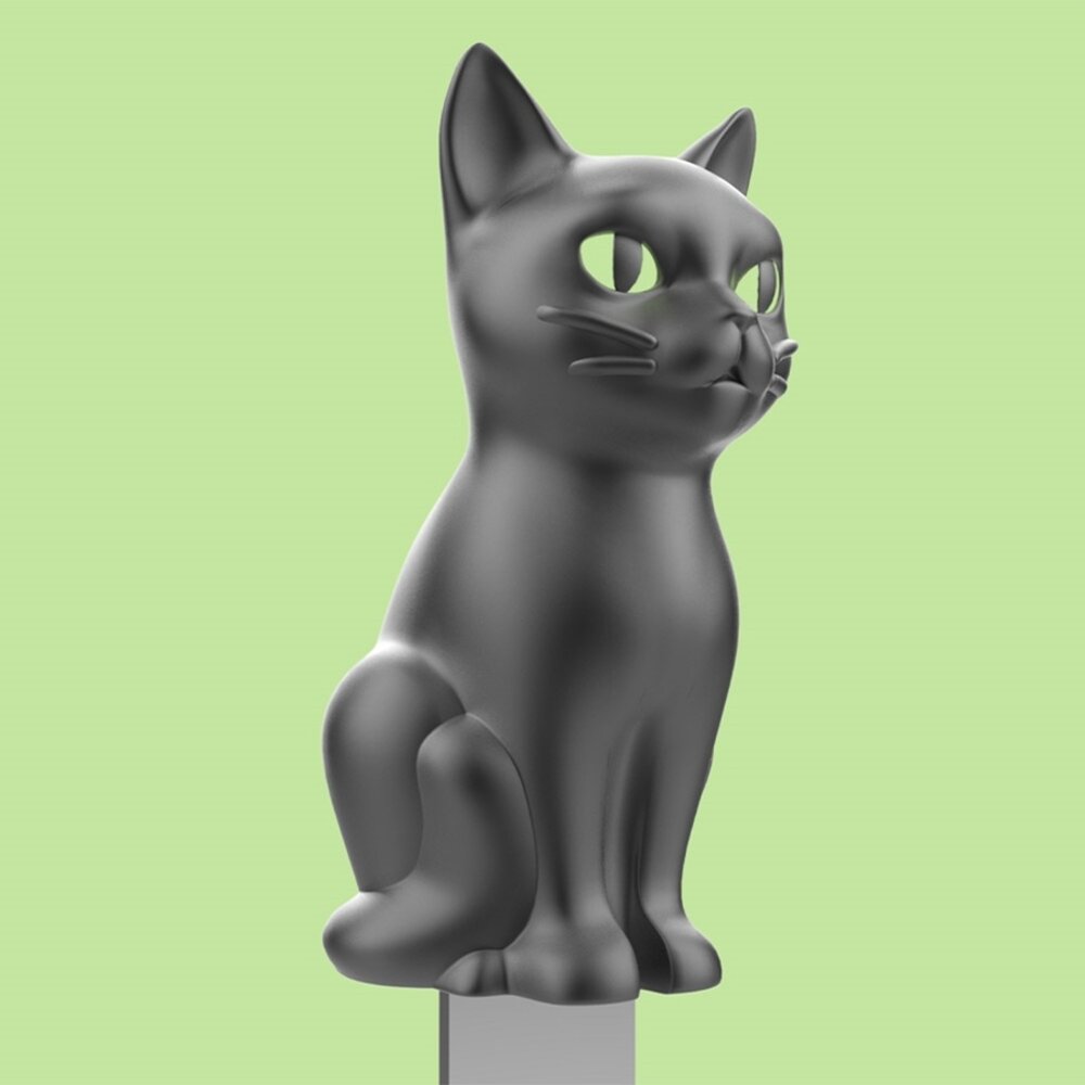 Metalmorphose Metalmorphose - boekenlegger - sitting cat