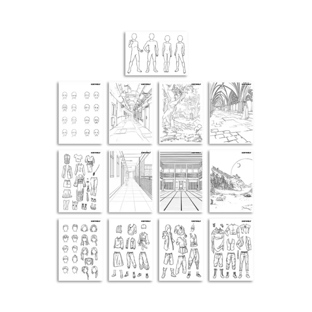 Kidywolf Kidywolf - kidydraw-pro light table - manga