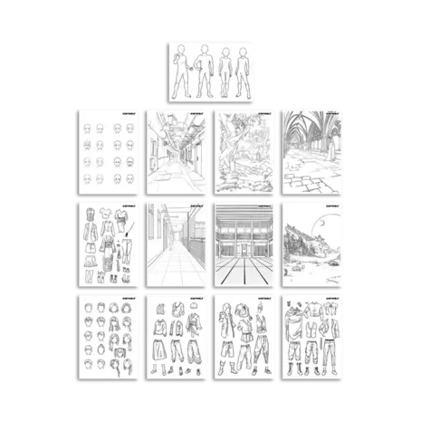 Kidywolf Kidywolf - kidydraw-pro light table - manga