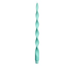 Original home Original home - spiraal kaars - bright turquoise