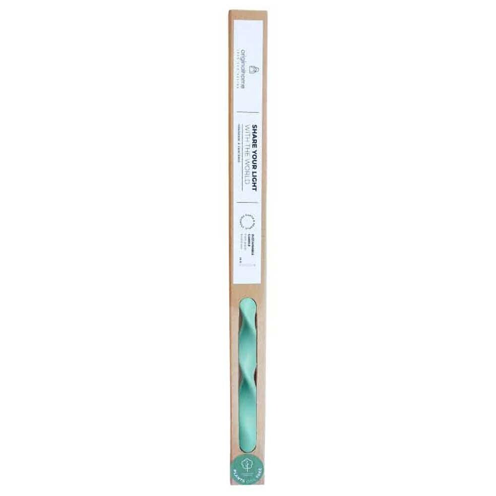 Original home Original home - spiraal kaars - bright turquoise