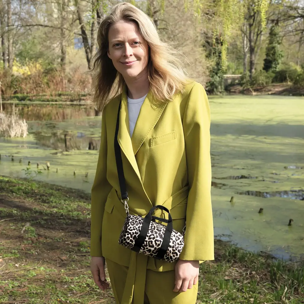 Loqi Loqi - weekendtas mini - leopard dusk