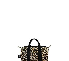 Loqi Loqi - weekendtas mini - leopard dusk