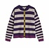 Seasalt - pinwell cardigan - bright shape dark violet mix