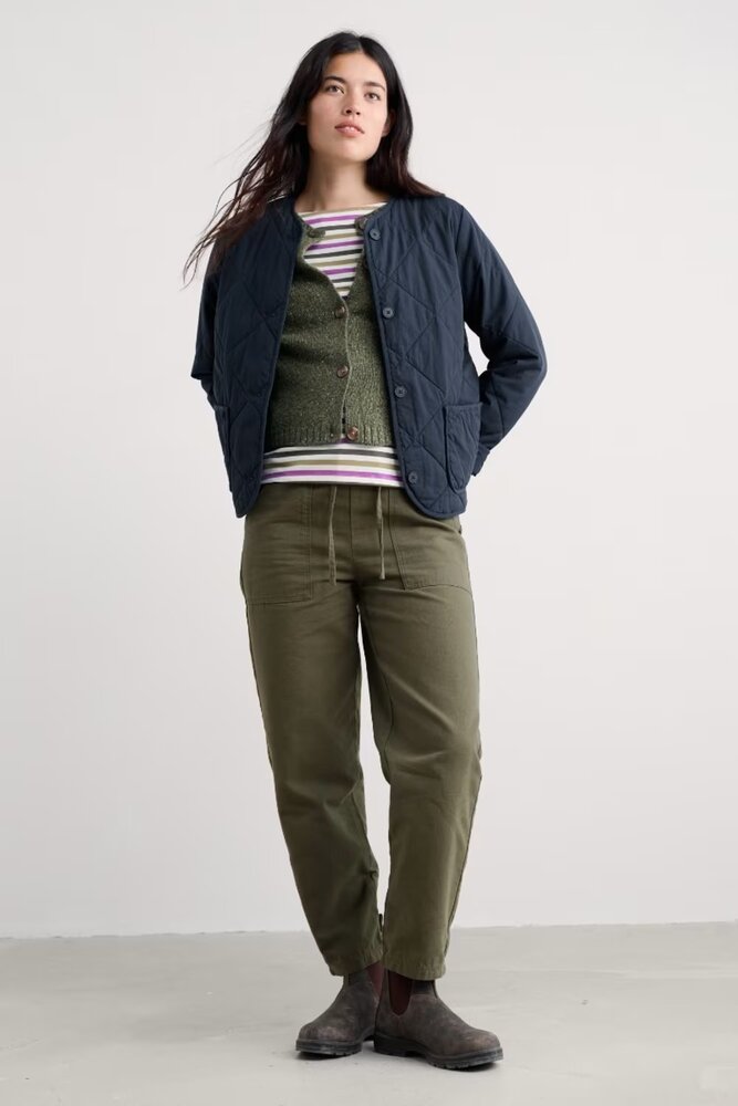 Seasalt Seasalt - dawson pick cardigan merino - alpine