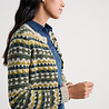 Seasalt Seasalt - dawson pick cardigan fairisle - zig zag geo alpine galley mix