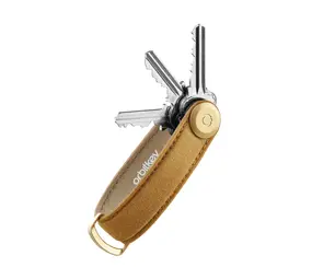 Orbitkey Orbitkey - key organizer 2.0 - waxed canvas - golden sand