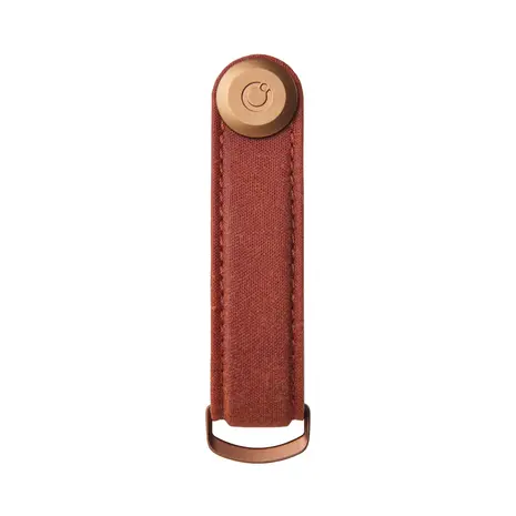 Orbitkey Orbitkey - key organizer 2.0 - waxed canvas - brick red Orbitkey Orbitkey - key organizer 2.0 - waxed canvas - brick red