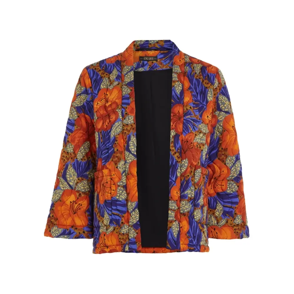 King Louie King Louie - noor jacket maui - summer fig