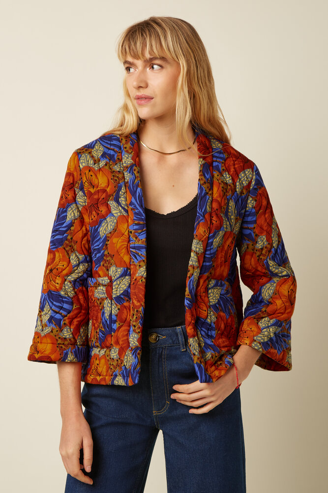 King Louie King Louie - noor jacket maui - summer fig