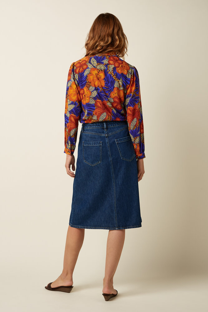 King Louie King Louie - karen blouse maui - summer fig