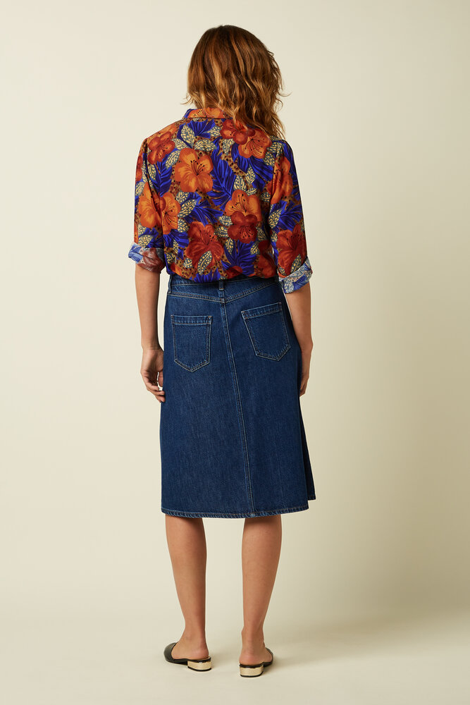 King Louie King Louie - karen blouse maui - summer fig