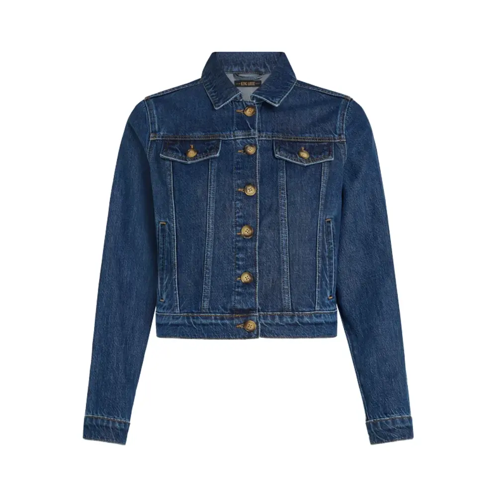 King Louie King Louie - janey cropped playa denim - blue tint