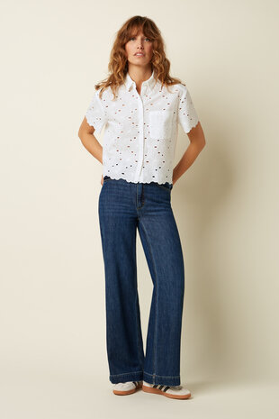 King Louie King Louie - paige pants playa denim - blue tint