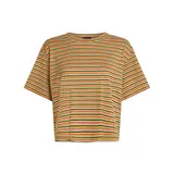 King Louie King Louie - boxy tee mistral stripe - green envy