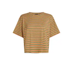 King Louie King Louie - boxy tee mistral stripe - green envy