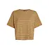 King Louie - boxy tee mistral stripe - green envy