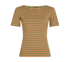 King Louie King Louie - lili tee mistral stripe - green envy