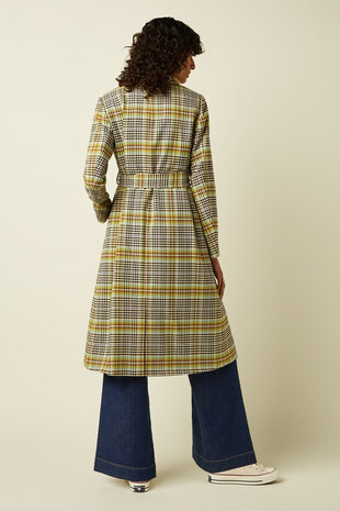 King Louie King Louie - arabella coat kooks check - black