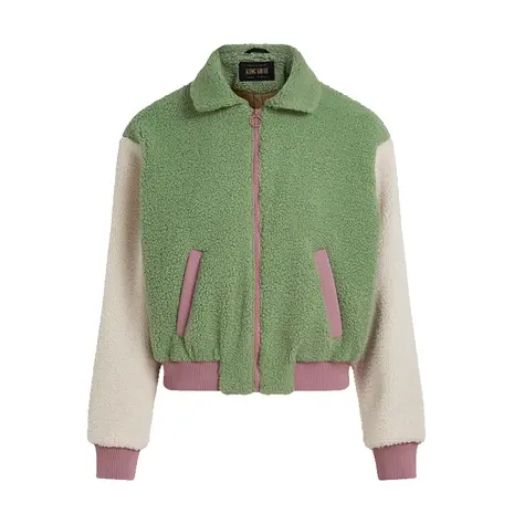 King Louie King Louie - fay jacket teddy - shade green