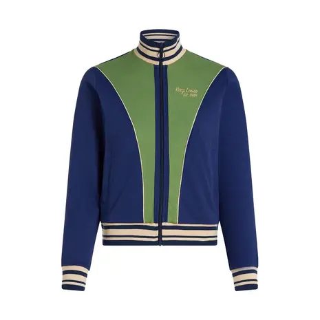 King Louie King Louie - colorblock coljack daytona sweat - beacon blue