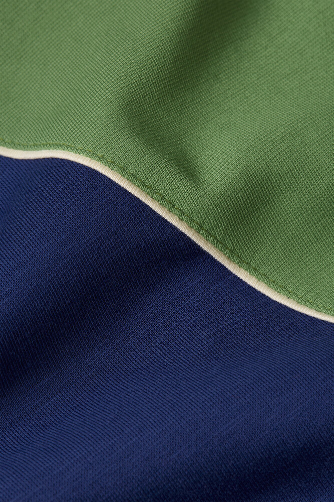 King Louie King Louie - colorblock coljack daytona sweat - beacon blue