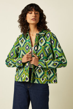 King Louie King Louie - ellen jacket cadiz - beacon blue