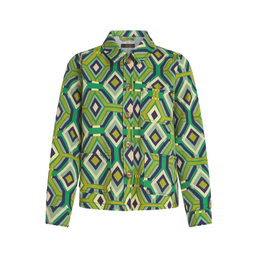 King Louie King Louie - ellen jacket cadiz - beacon blue