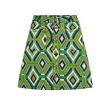 King Louie King Louie - garbo mini skirt cadiz - beacon blue