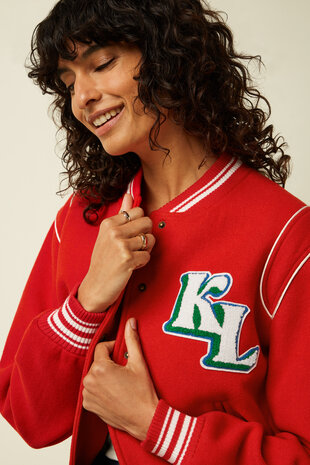 King Louie King Louie - varsity jacket arizona - fire red