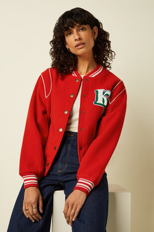 King Louie King Louie - varsity jacket arizona - fire red