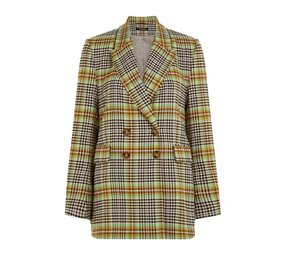 King Louie King Louie - tina blazer long kooks check - black