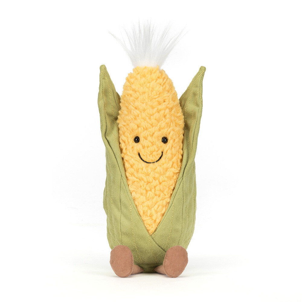 Jellycat Jellycat - amuseables knuffel - sweetcorn Jellycat Jellycat - amuseables knuffel - sweetcorn