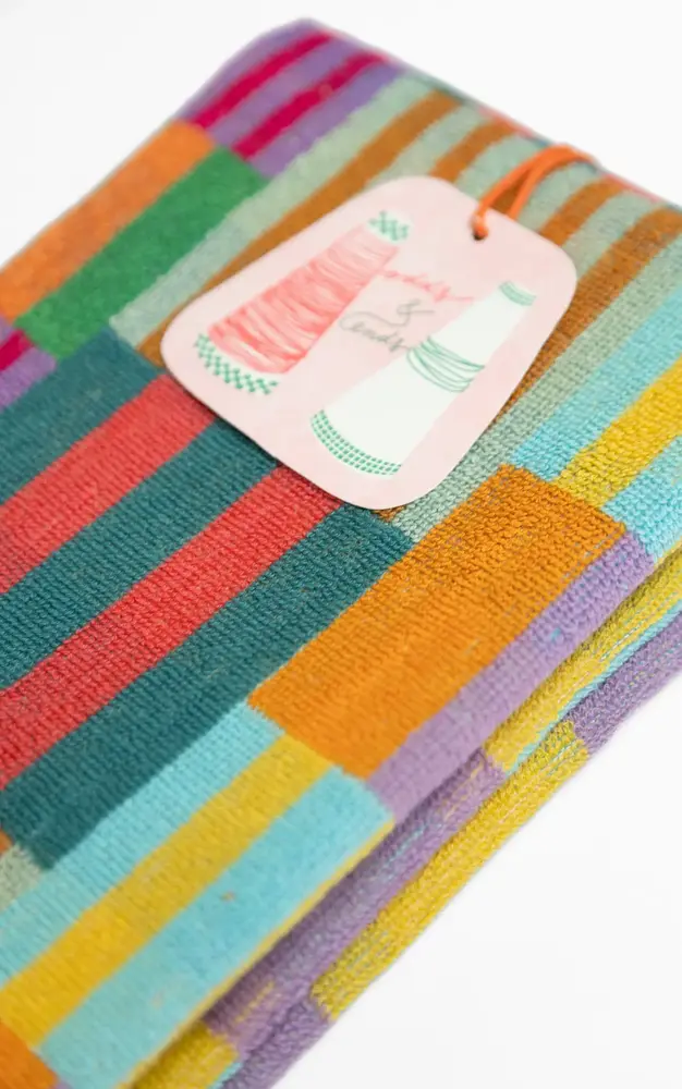 Foekje Fleur Foekje fleur - odds & ends - tulip quilt badhanddoek S (50x90 cm) #103