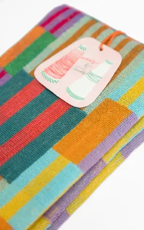 Foekje Fleur Foekje fleur - odds & ends - tulip quilt badhanddoek S (50x90 cm) #103