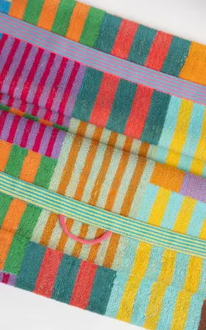 Foekje Fleur Foekje fleur - odds & ends - tulip quilt badhanddoek S (50x90 cm) #103