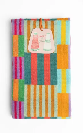 Foekje Fleur Foekje fleur - odds & ends - tulip quilt badhanddoek S (50x90 cm) #103