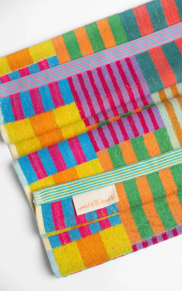 Foekje Fleur Foekje fleur - odds & ends - tulip quilt badhanddoek S (50x90 cm) #103