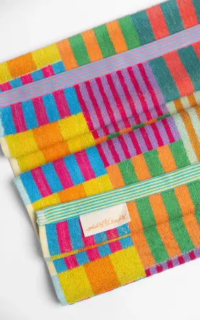 Foekje Fleur Foekje fleur - odds & ends - tulip quilt badhanddoek S (50x90 cm) #103