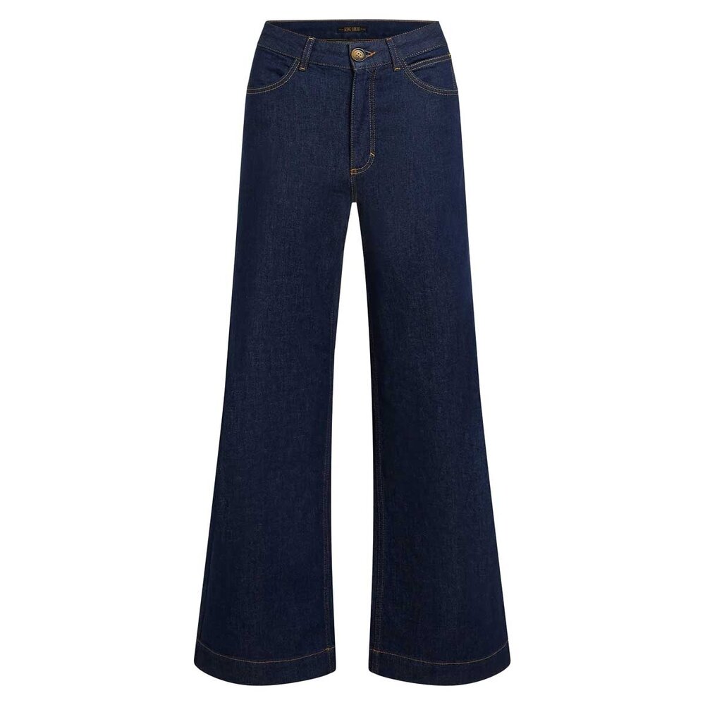 King Louie King Louie - paige pants onyx denim - deep blue